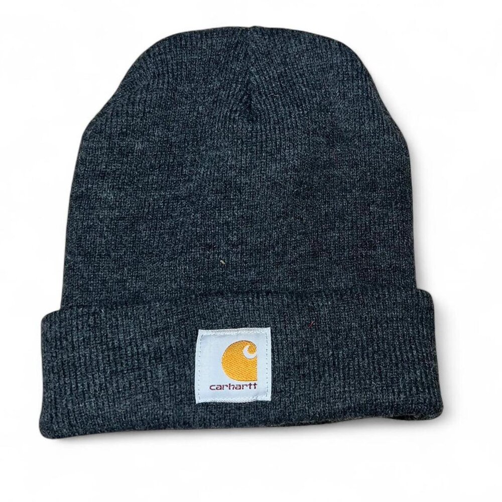 Carhartt Unisex Gray Winter Beanie Hat